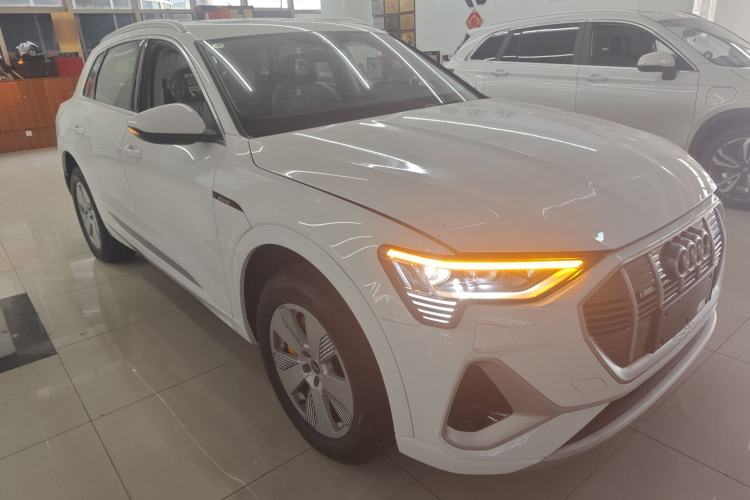 Used Audi e-tron 2021 50 quattro Luxury Edition Front Right 45 Deg