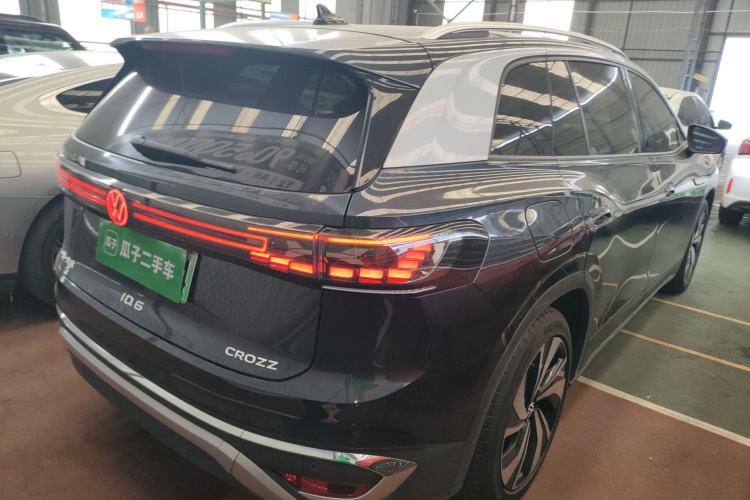 Used Volkswagen ID.6 CROZZ 2022 Standard Range PURE Edition Rear Right 45 Deg