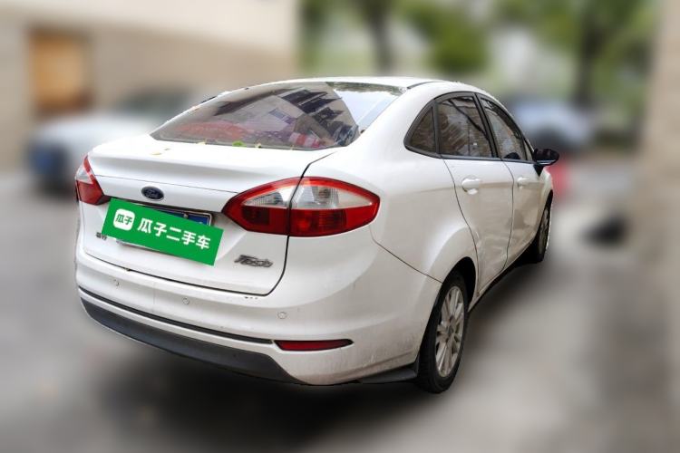 Used Ford Fiesta 2013 Sedan 1.5L Manual Fashion Edition Rear Right 45 Deg