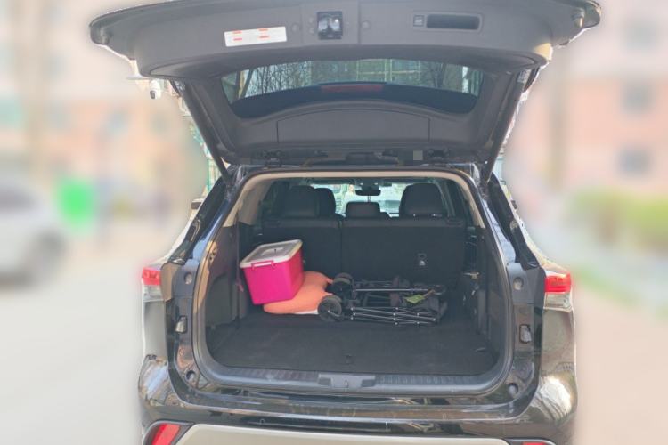 Used Toyota Highlander 2022 Dual-Engine 2.5L Four-Wheel Drive Prestige Version 7 Seats Trunk