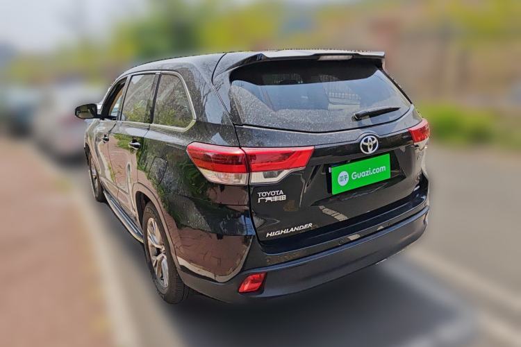 Used Toyota Highlander 2018 2.0T Four-Wheel Drive Elite Edition 7 Seats China VI Standard Rear Left 45 Deg