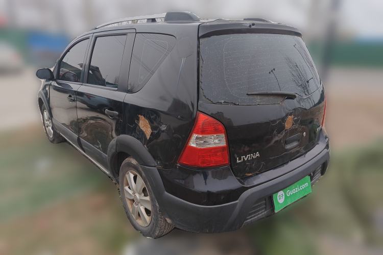 Used Nissan Livina 2008 JINRUI 1.6L Manual Standard Edition Rear Left 45 Deg