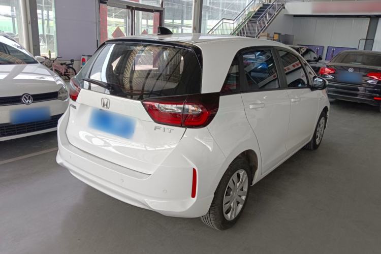 Used Honda Fit 2021 1.5L CVT Trend Edition Rear Right 45 Deg