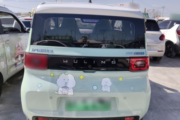 Used Wuling Hongguang MINIEV 2021 Macaron Fashion Model Lithium Iron Phosphate Rear