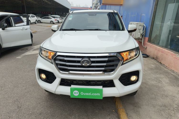 Used Great Wall Wingle 7 2019 2.0T Diesel Two-Wheel Drive Value Edition China VI Standard Big Double Cab GW4D20M Front