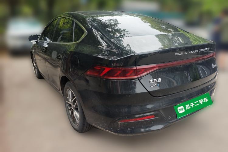 Used BYD Qin PLUS 2023 Champion Edition DM-i 120KM Leading Model Rear Left 45 Deg