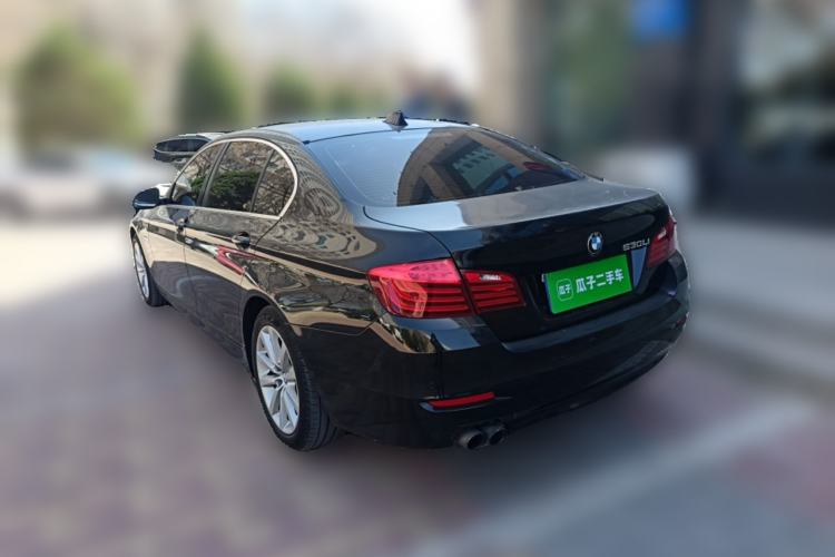 Used BMW 5 Series 2014 530Li Leading Model Rear Left 45 Deg