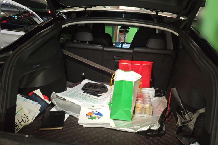 Used Tesla Model Y 2021 Standard Range Rear-Wheel Drive Version Trunk