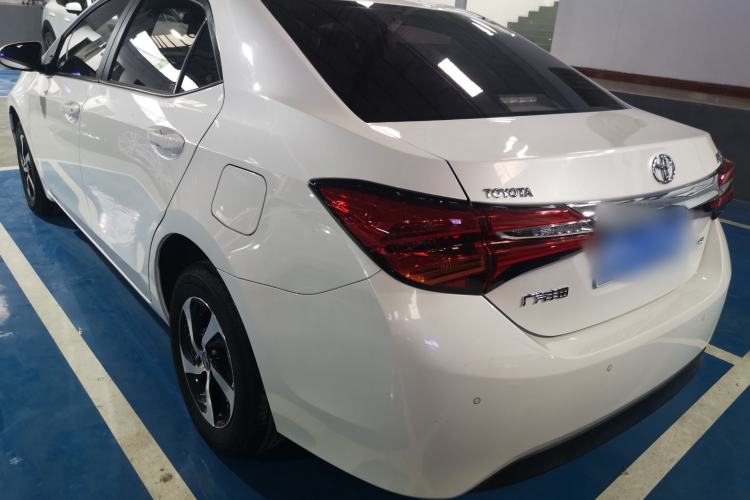 Used Toyota Levin 2017 Revised 185T CVT Elite Edition China V Standard Rear Left 45 Deg