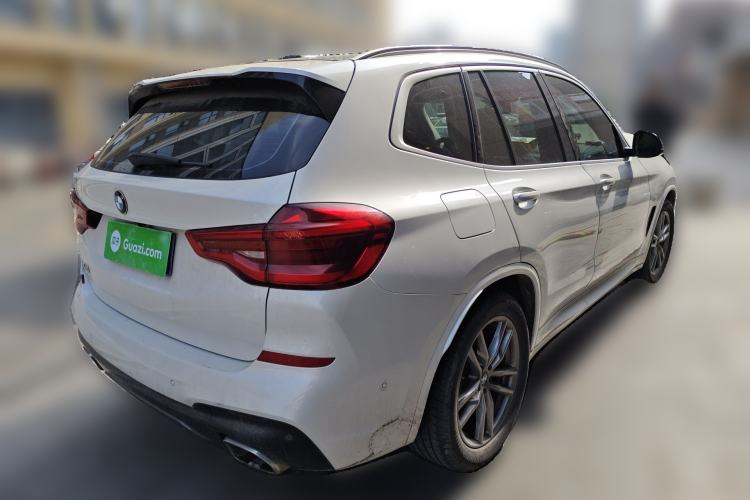 Used BMW X3 2020 xDrive25i M Sport Package Rear Right 45 Deg