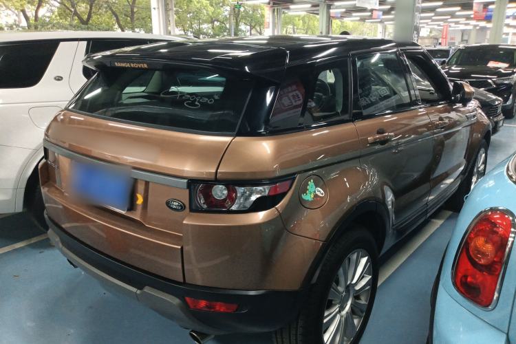 Used Land Rover Range Evoque 2015 2.0T Five-Door Zhiyao Edition Rear Right 45 Deg