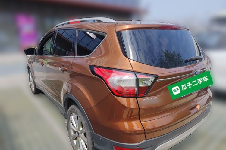 Used Ford Kuga 2017 EcoBoost 245 4x4 Prestige Edition Rear Left 45 Deg