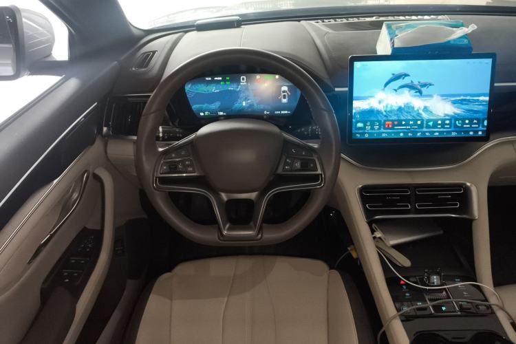 Used BYD Song PLUS New Energy 2025 EV 520km Luxury Version Steering Wheel