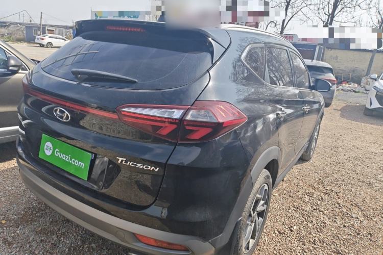 Used Hyundai Tucson 2019 280TGDi Dual-Clutch Two-Wheel Drive Smart Connect Version China VI Rear Right 45 Deg