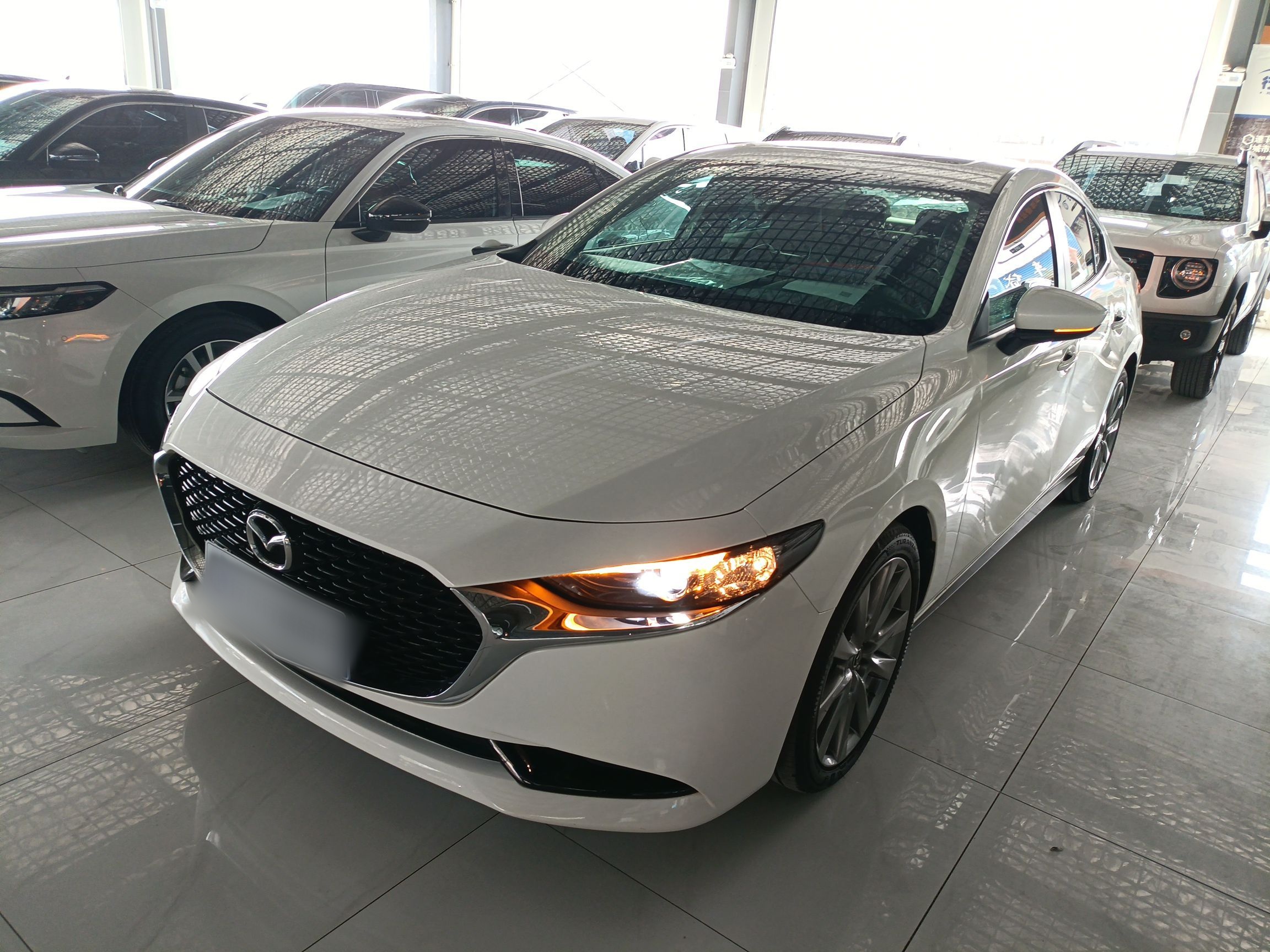 تحت مقدمة السيارة