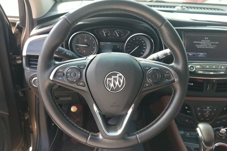 Used Buick Envision 2017 28T Four-Wheel Drive Elite Model Steering Wheel