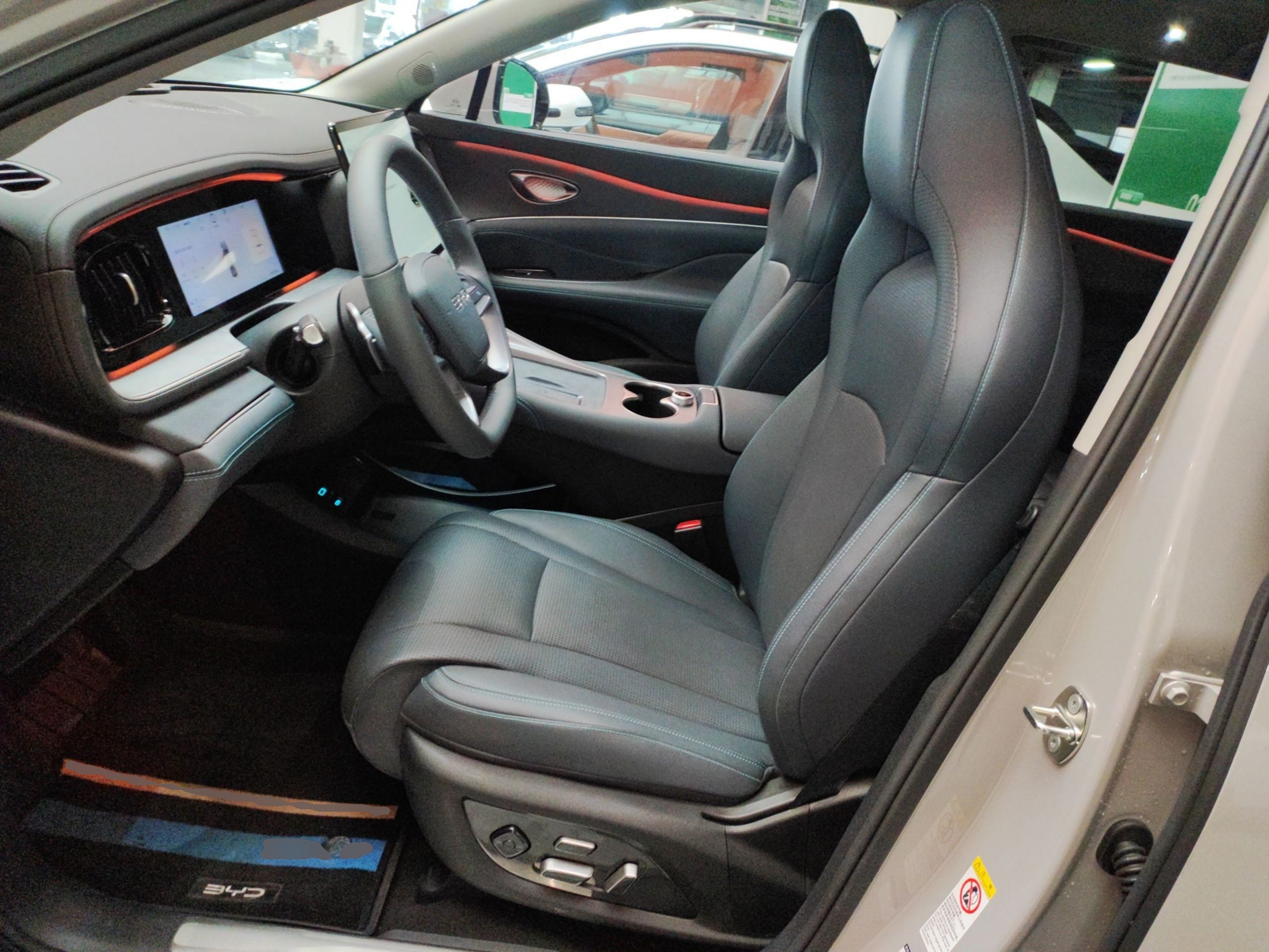 Avant de la voiture