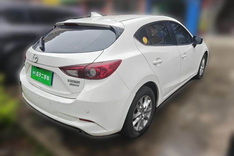 Used Mazda 3 Axela 2017 Hatchback 1.5L Manual Comfort Edition China V Rear Right 45 Deg