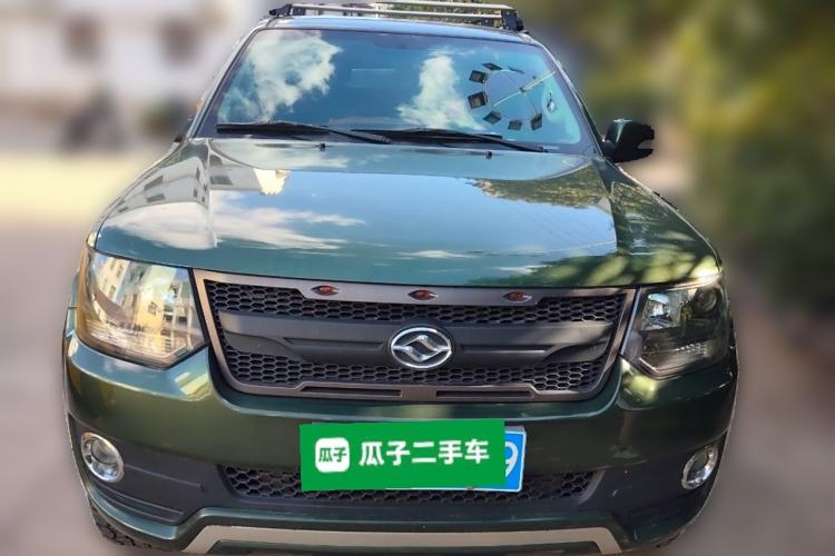 Used Huanghai Da Niu 2022 2.8T Pioneer Edition Manual Diesel 2WD Value-Driven Flat-Bed Cargo Box JE493ZLQ6H Front