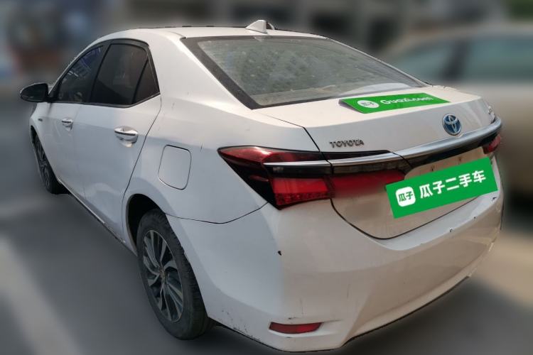 Used Toyota Corolla 2017 Revised Dual-Engine 1.8L E-CVT Leading Edition Rear Left 45 Deg