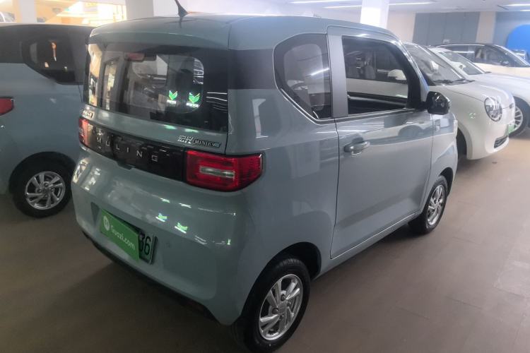 Used Wuling Hongguang MINIEV 2020 Freedom Version Lithium Iron Phosphate Rear Right 45 Deg