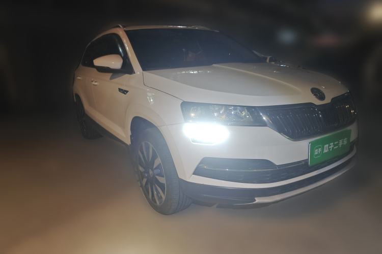 Used Skoda Karoq 2018 TSI280 Luxury Edition China V Standard Front Right 45 Deg