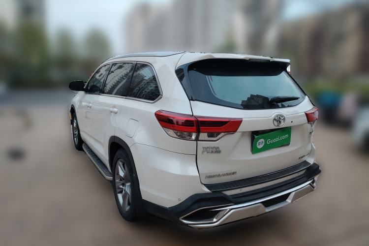 Used Toyota Highlander 2018 2.0T Four-Wheel Drive Prestige Version 7 Seats China VI Standard Rear Left 45 Deg