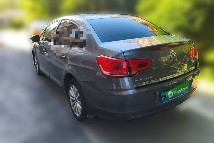 Used Citroen C-Quatre 2013 Sedan 1.6L Automatic Prestige Model Rear Left 45 Deg