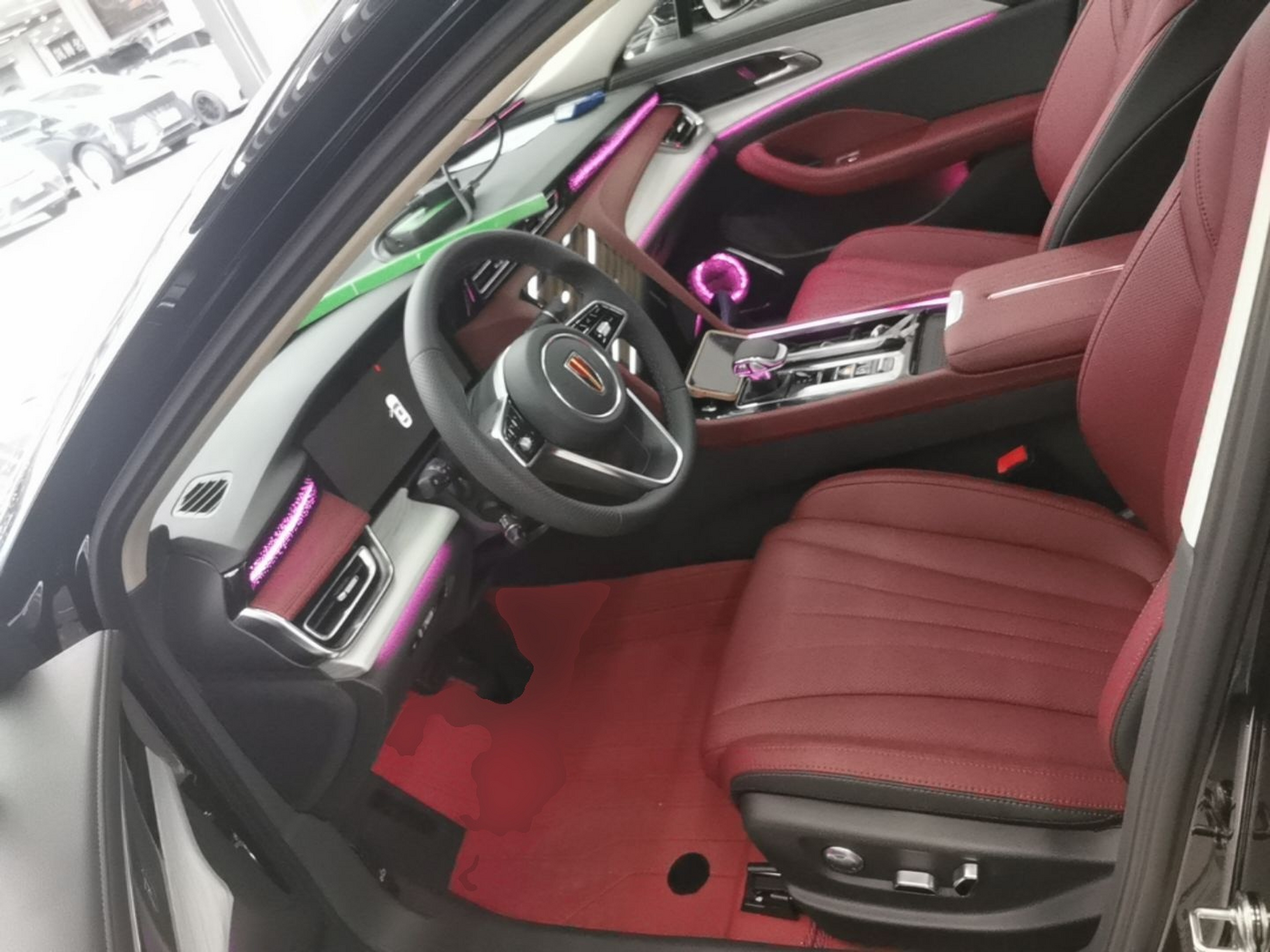 Avant de la voiture