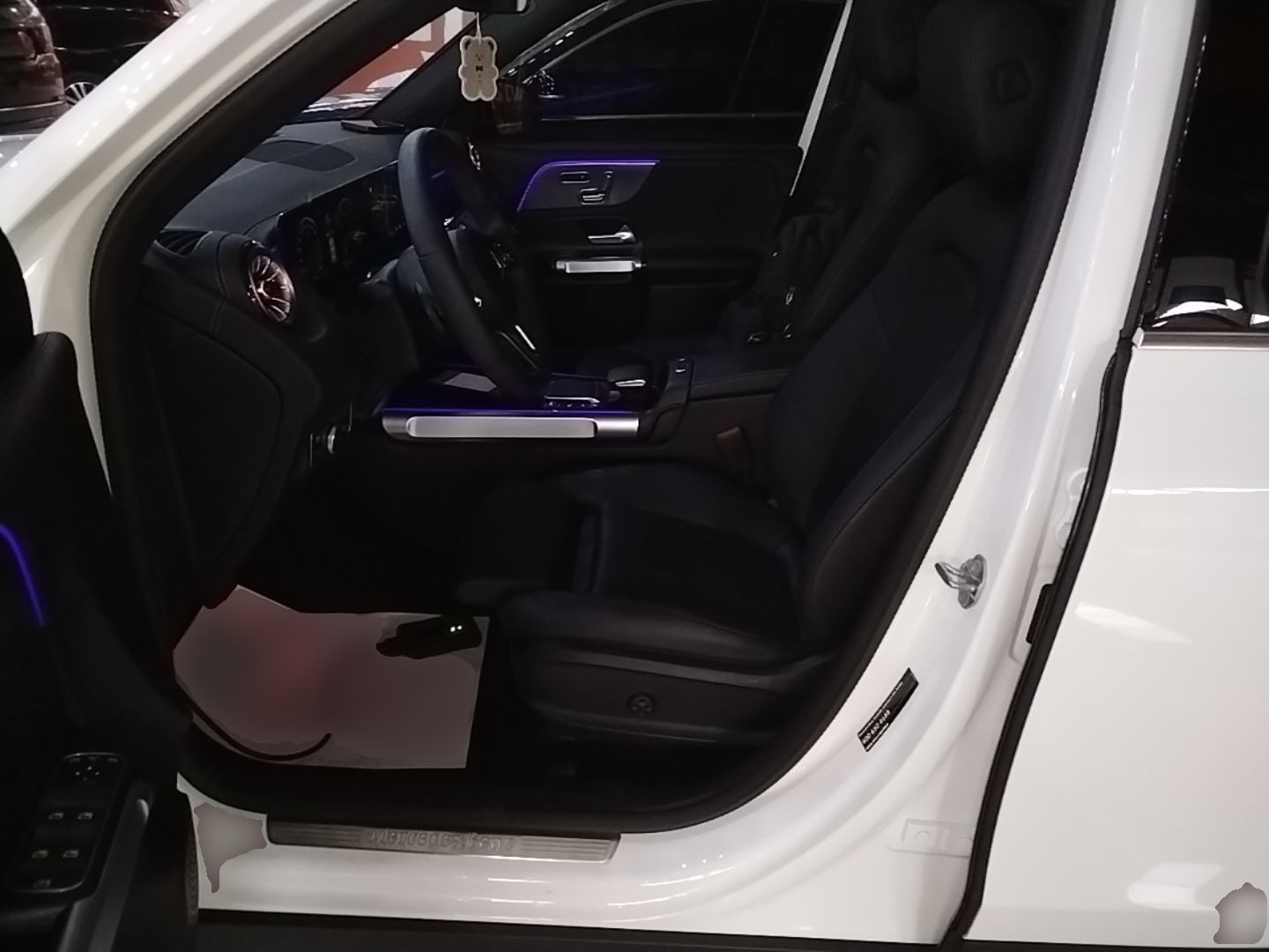 A primeira fila do carro