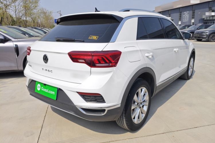 Used Volkswagen T-ROC 2022 280TSI DSG Two-Wheel Drive Elite PLUS Rear Right 45 Deg