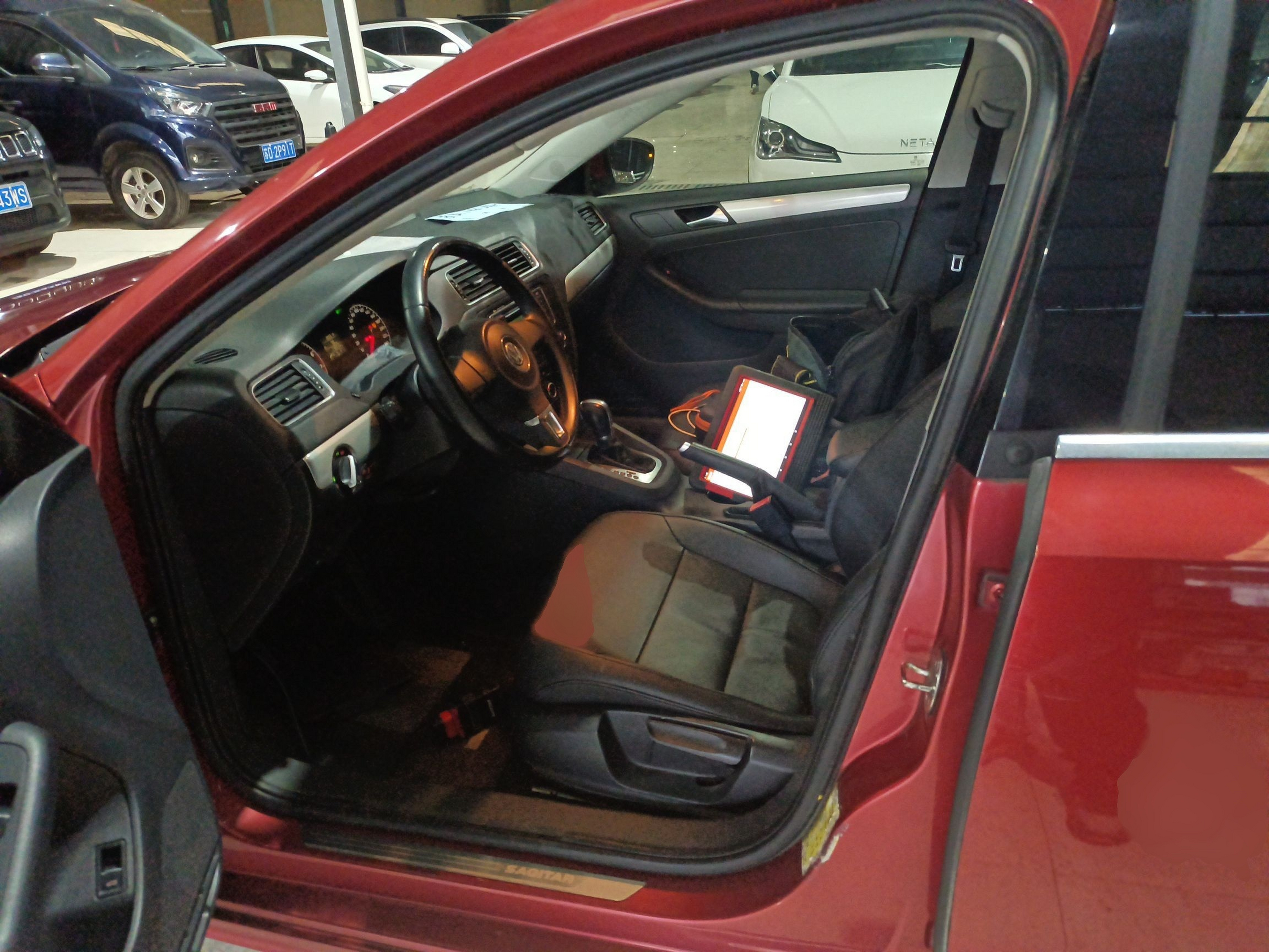 Avant de la voiture