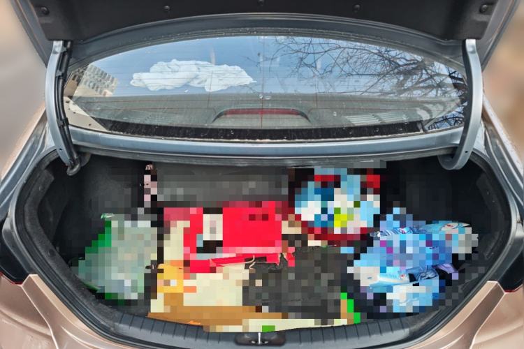 Used Hyundai Elantra (6th Generation / Lingdong) 2016 1.6L Automatic ZhiXuan – Elite Version Trunk