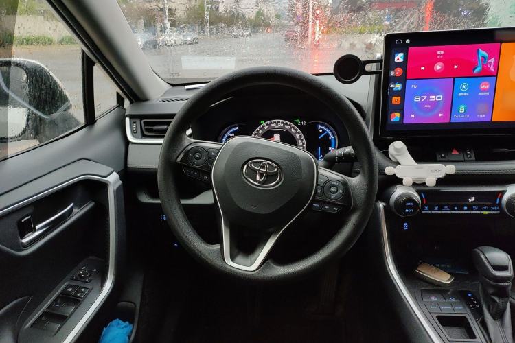 Used Toyota RAV4 2021 Dual-Engine 2.5L E-CVT Two-Wheel Drive Elite Edition Steering Wheel