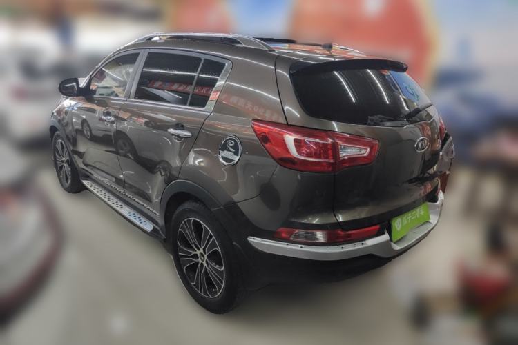 Used Kia Sportage R 2012 2.0L Automatic Two-Wheel Drive NAVI Rear Left 45 Deg