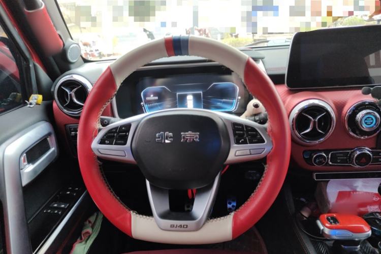 Used BAIC Off-Road BJ40 2020 2.0T Automatic Four-Wheel Drive Urban Hunter Edition Chivalrous Type Steering Wheel