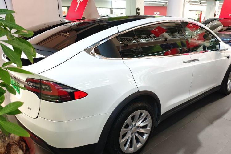 Used Tesla Model X 2016 X 75D Rear Right 45 Deg