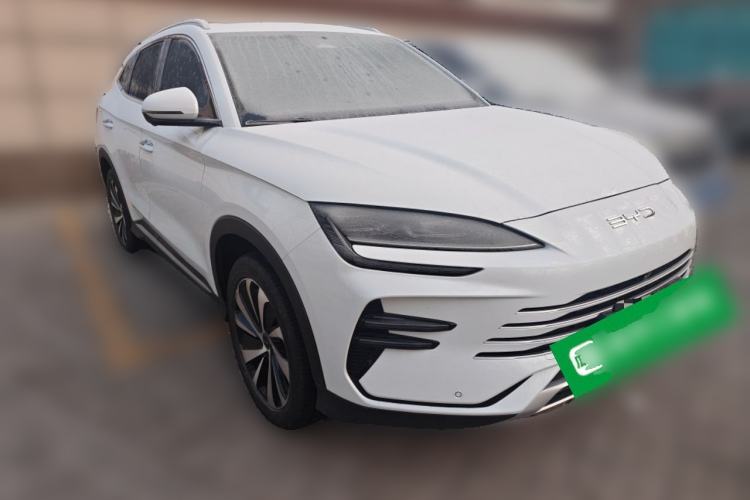 Used BYD Song PLUS New Energy 2024 HONOR Edition DM-i 150km Flagship PLUS Front Right 45 Deg