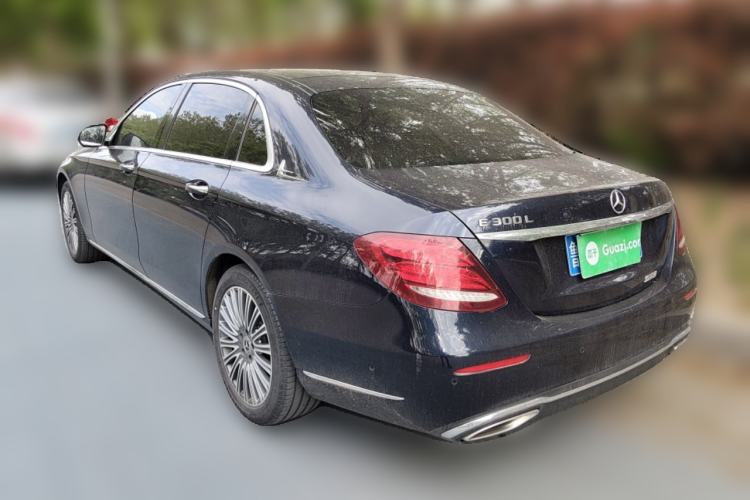 Used Mercedes-Benz E-Class 2020 E 300 L Stylish Model Rear Left 45 Deg