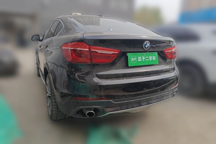 Used BMW X6 2016 xDrive35i Base Model Middle East Rear Left 45 Deg