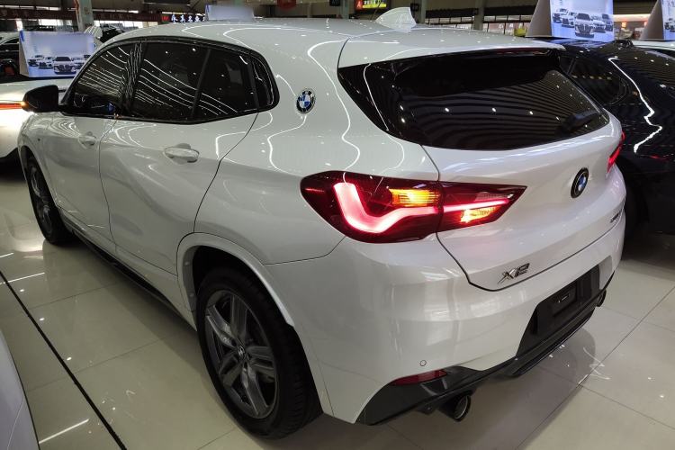 Used BMW X2 2023 sDrive25i M Sport Night Edition Rear Left 45 Deg