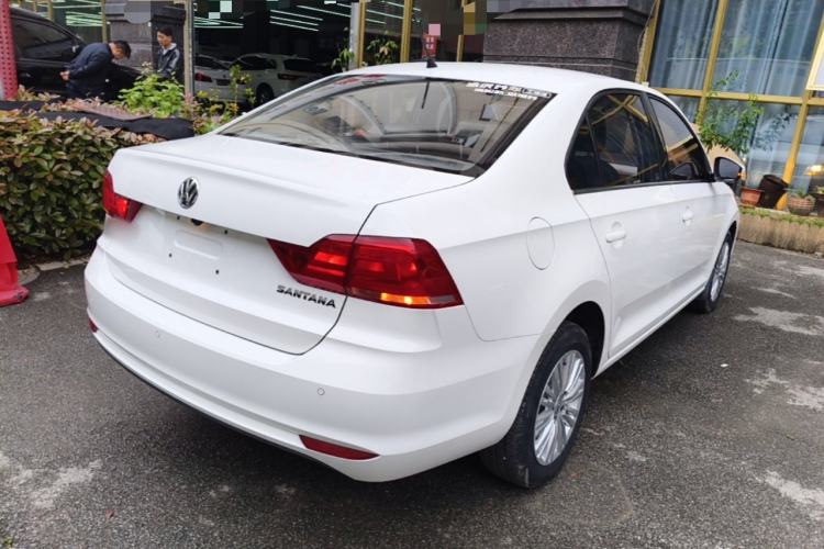 Used Volkswagen Santana 2018 1.5L Automatic Comfort Edition Rear Right 45 Deg