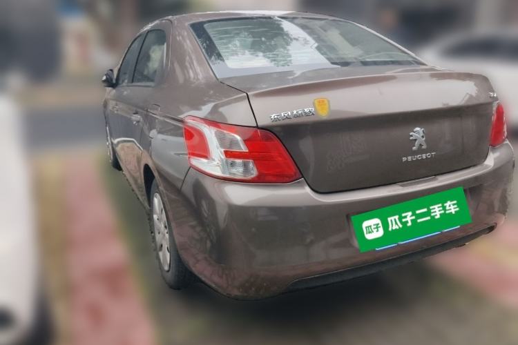 Used Peugeot 301 2014 1.6L Manual Comfort Edition Rear Left 45 Deg