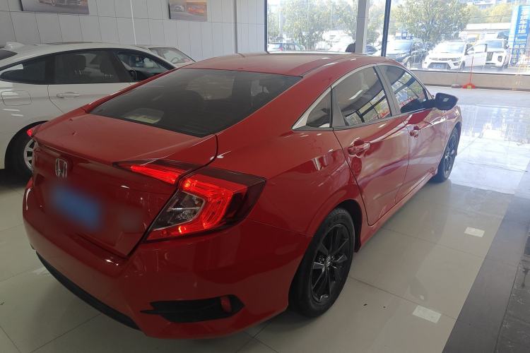 Used Honda Civic 2019 220TURBO CVT Dynamic Edition China VI Rear Right 45 Deg