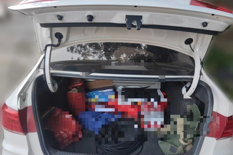 Used Volkswagen Santana 2021 1.5L Automatic Fashion Edition Trunk