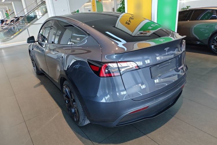 Used Tesla Model Y 2021 Performance High-Performance All-Wheel-Drive Version Rear Left 45 Deg