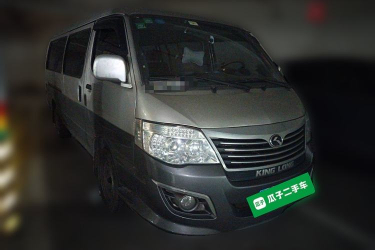 Used King Long Golden Way 2014 2.2L CNG Long-Wheelbase Entrepreneurial Version XG491 Front Right 45 Deg