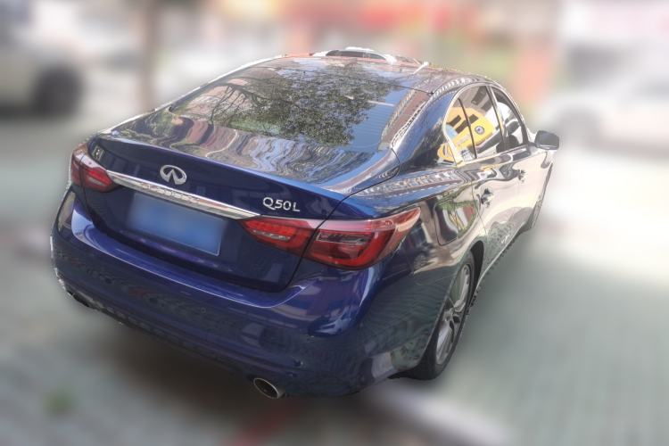 Used Infiniti Q50L 2018 2.0T Enjoyment Version China V Standard Rear Right 45 Deg