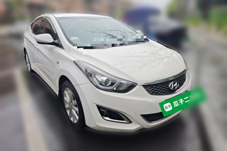 Used Hyundai Elantra (5th Generation / Langdong) 2016 1.6L Automatic Smart Version Front Right 45 Deg