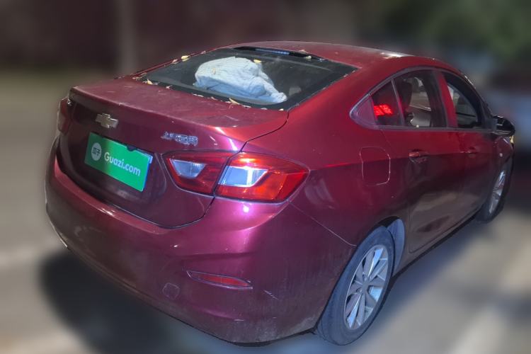 Used Chevrolet Cruze 2017 1.5L Automatic Pioneer Sunroof Edition Rear Right 45 Deg